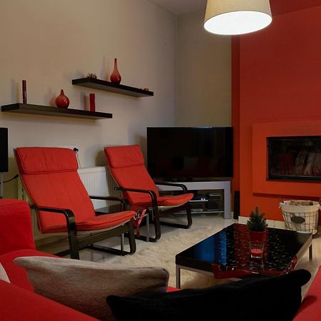 Sweet Red Home Tríkala Exteriér fotografie