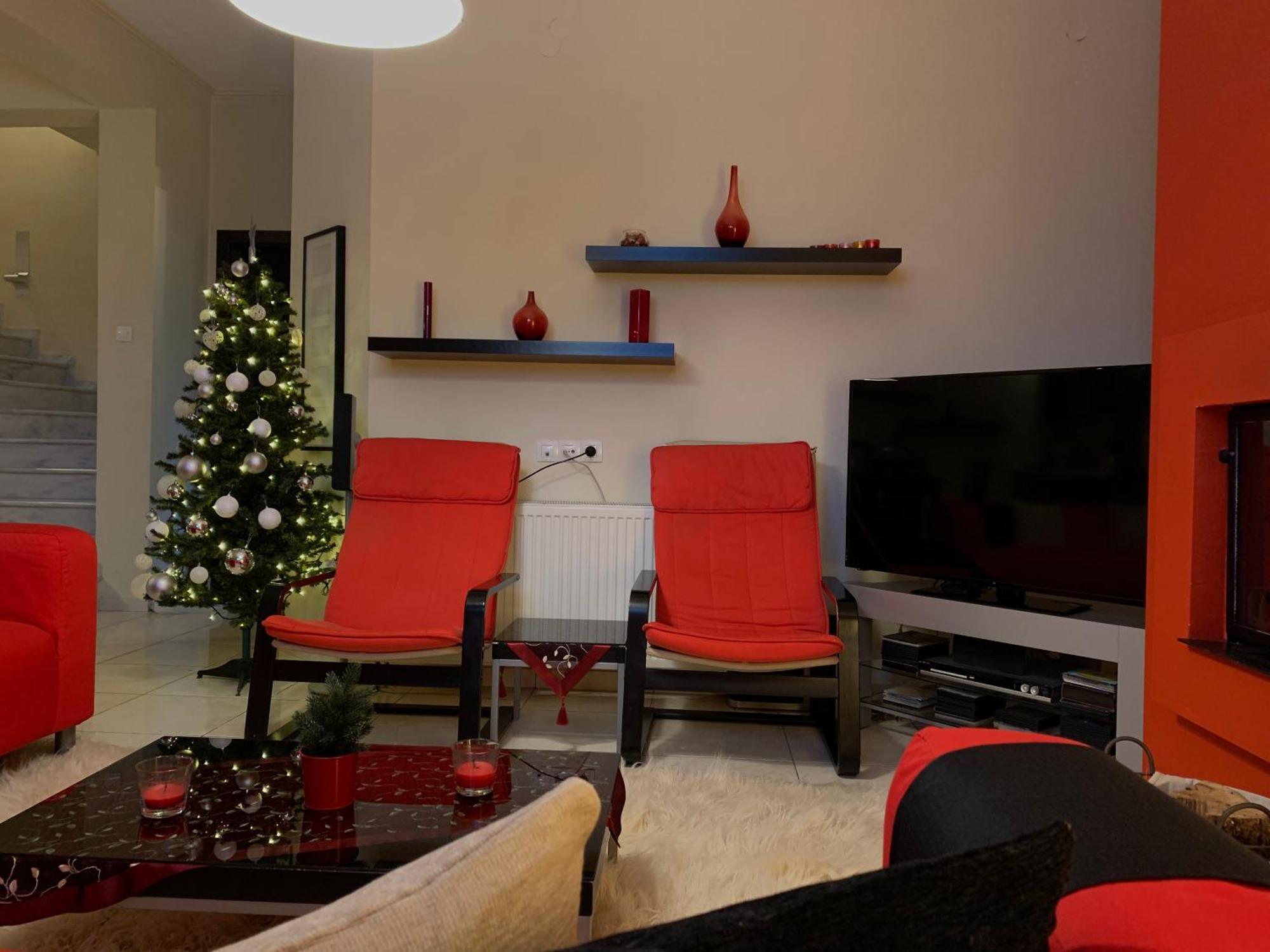 Sweet Red Home Tríkala Exteriér fotografie